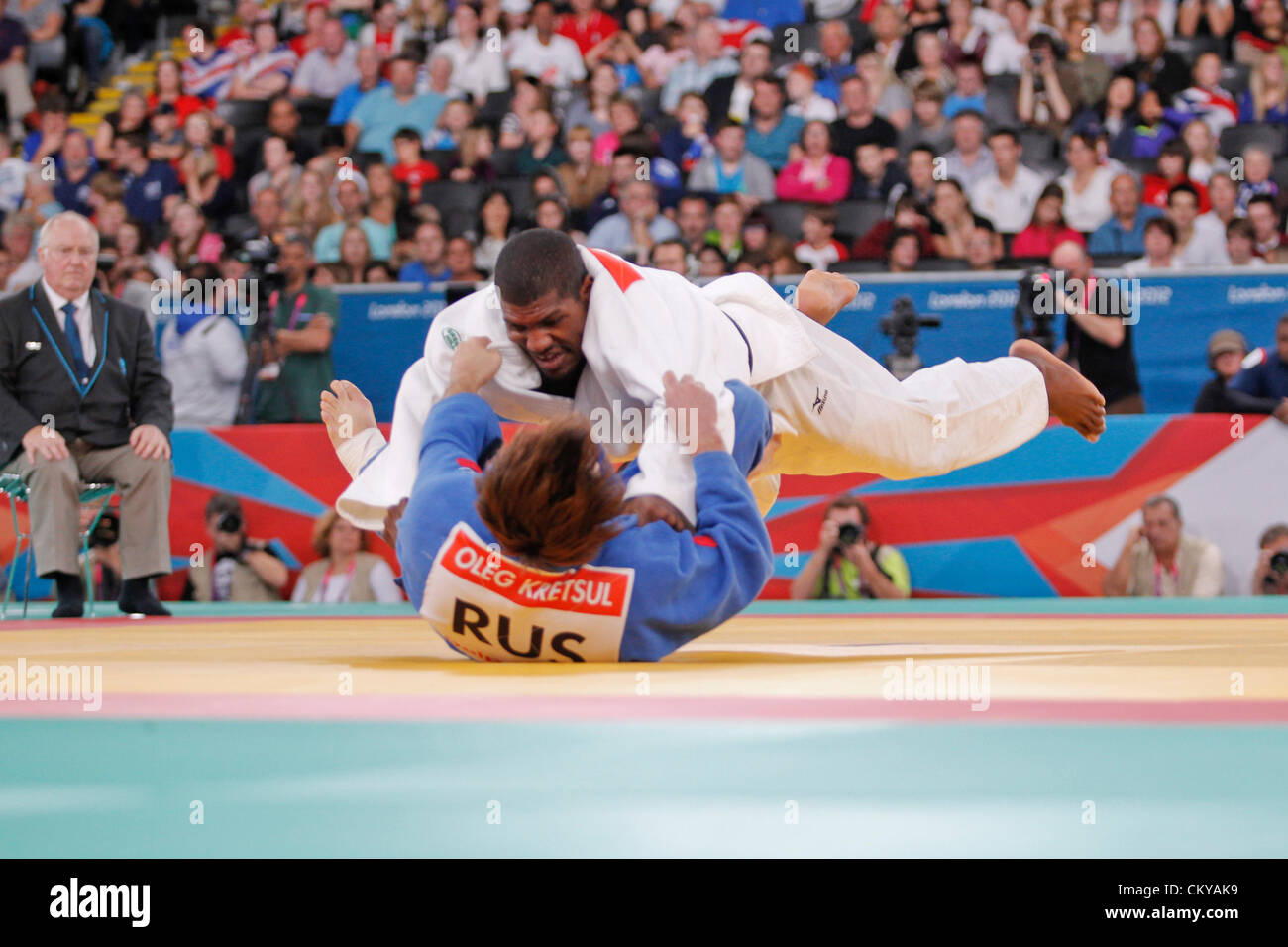 02.09.2012. London England. judo action Repechage. u90 kilo Dartanyon