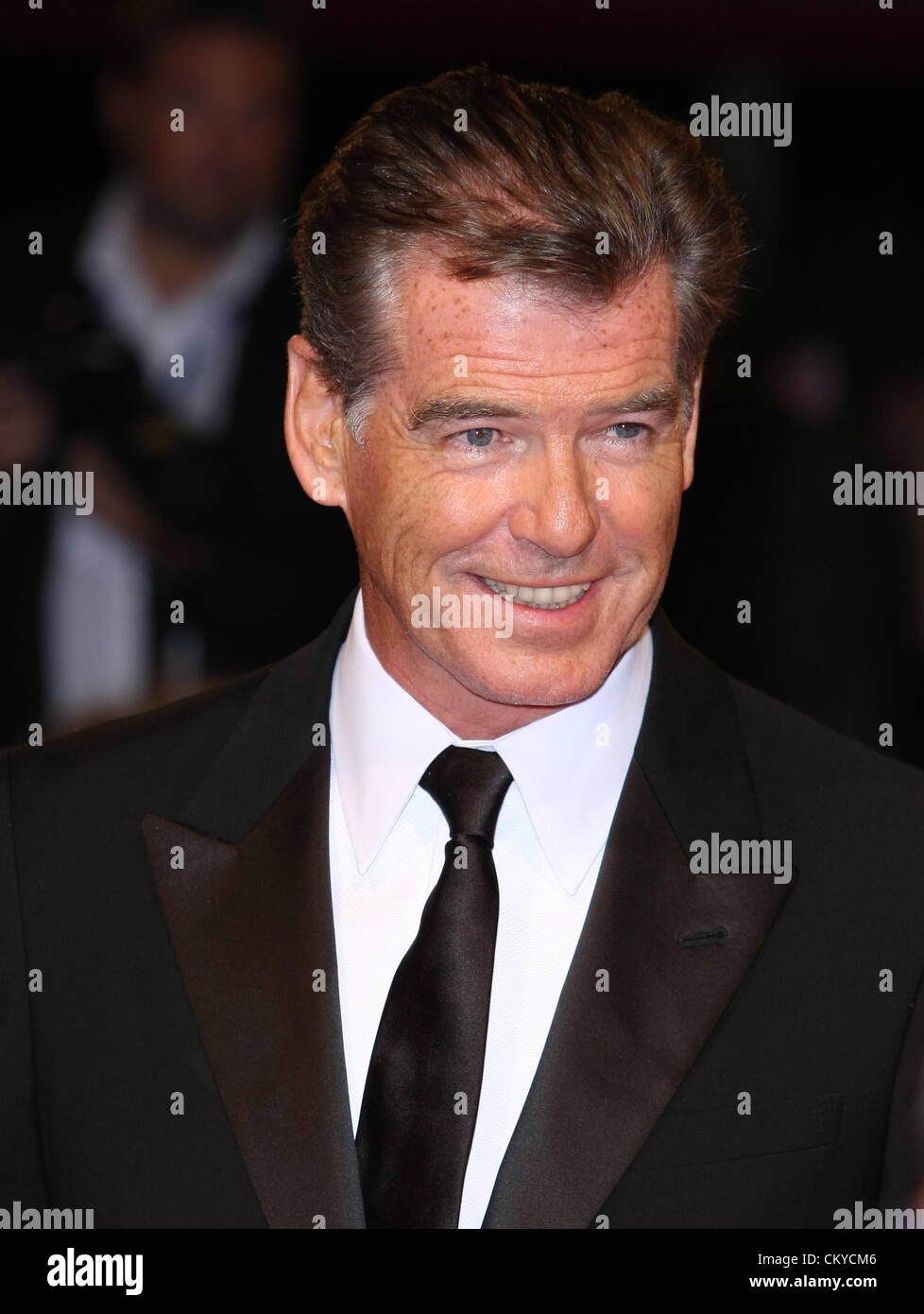 PIERCE BROSNAN LOVE IS ALL YOU NEED. PREMIERE. 69TH VENICE FILM FESTIVAL VENICE ITALY 02