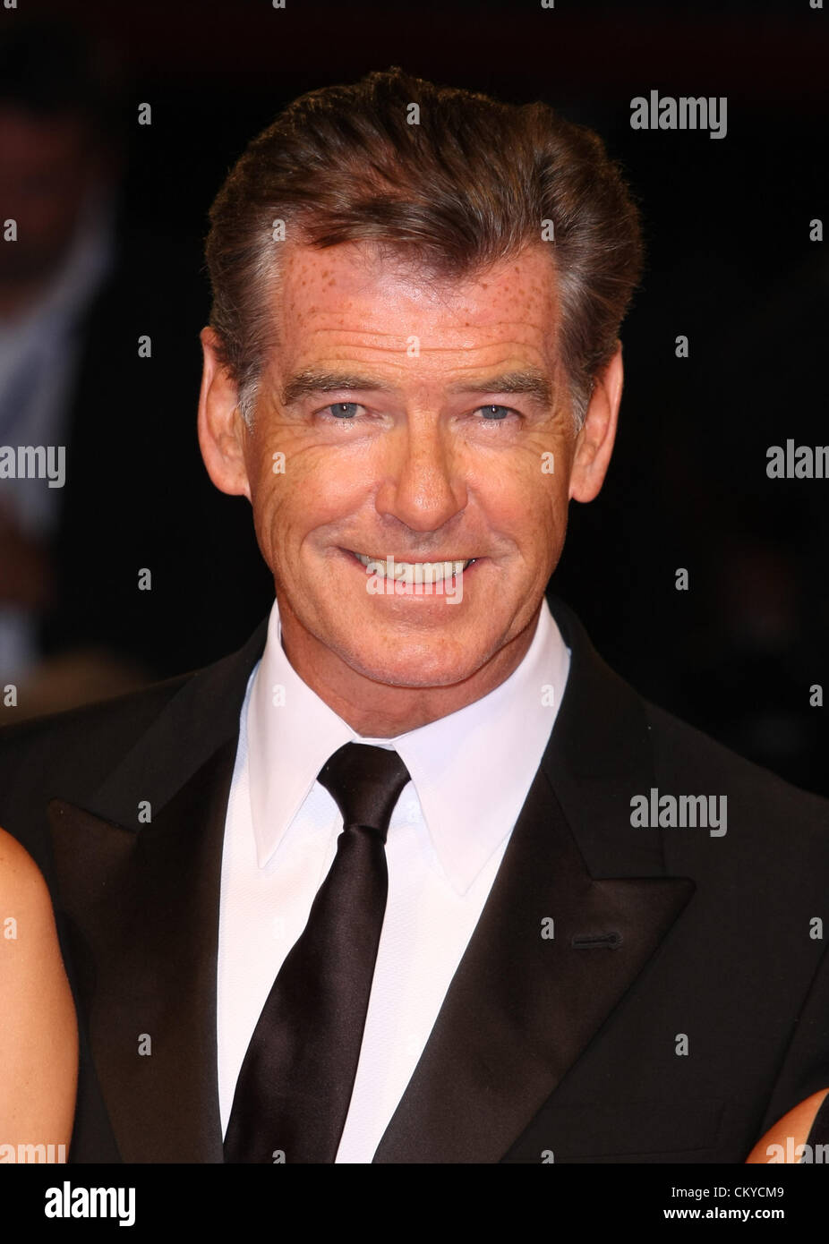PIERCE BROSNAN LOVE IS ALL YOU NEED. PREMIERE. 69TH VENICE FILM FESTIVAL VENICE ITALY 02