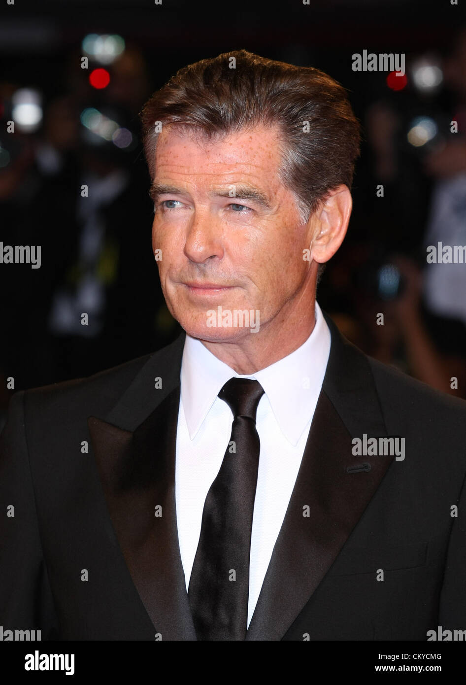 PIERCE BROSNAN LOVE IS ALL YOU NEED. PREMIERE. 69TH VENICE FILM FESTIVAL VENICE ITALY 02