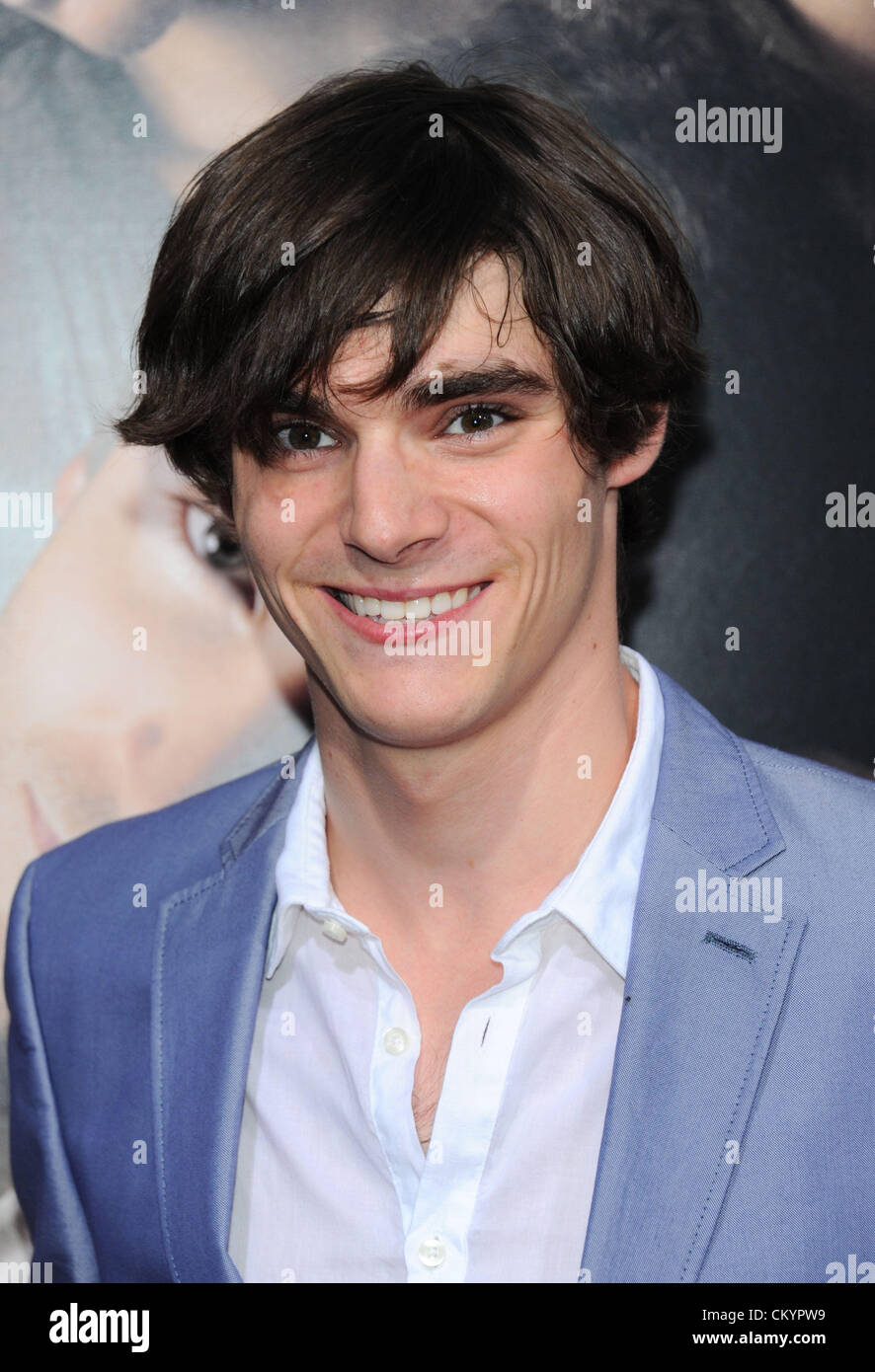 Los Angeles, USA. 4th September 2012. R J Mitte at 'The Words' film ...