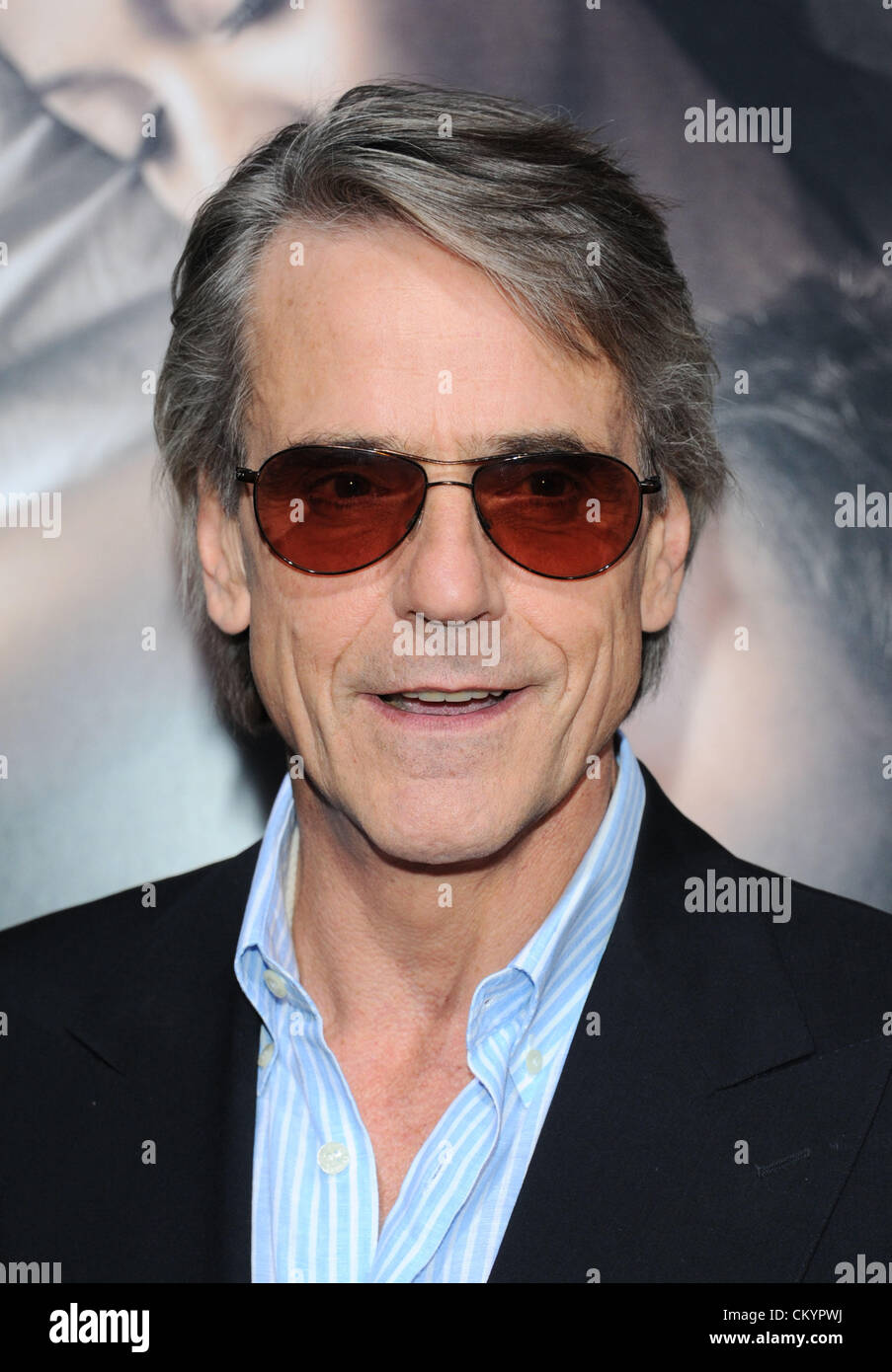 Los Angeles, USA. 4th September 2012. Jeremy Irons at 'The Words' film premiere, Los Angeles, USA Stock Photo