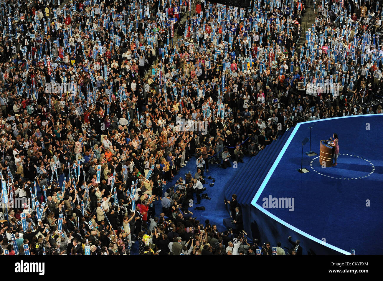 Charlotte, North Carolina, USA - First Lady Michelle Obama at the Time ...