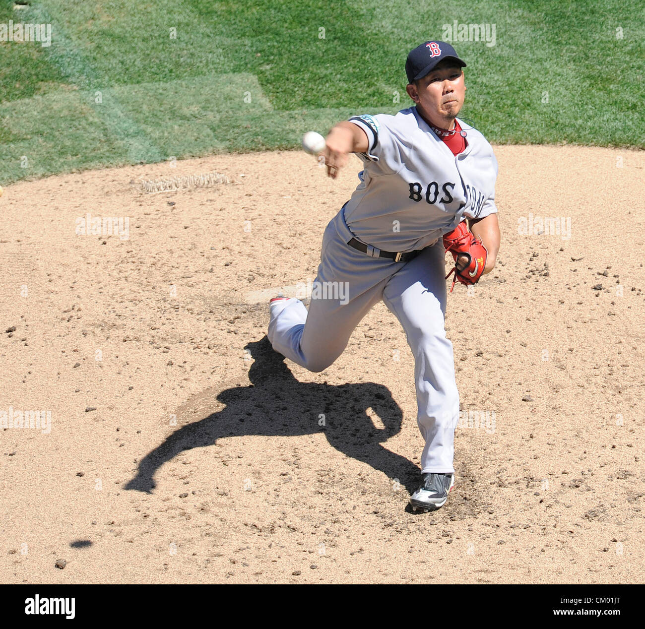 Daisuke Matsuzaka (Red Sox), SEPTEMBER 2, 2012 MLB Daisuke