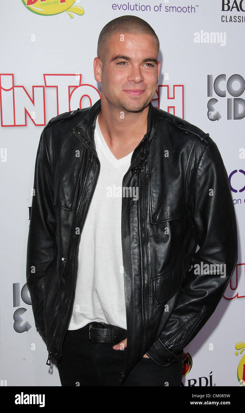 Sept. 6, 2012 - Los Angeles, California, U.S. - Mark Salling   attends  In Touch Weekly's 2012 Icons and Idols Party on 7th September 2012,The Chateau Marmont Club West Hollywood.CA.USA.(Credit Image: Â© TLeopold/Globe Photos/ZUMAPRESS.com) Stock Photo