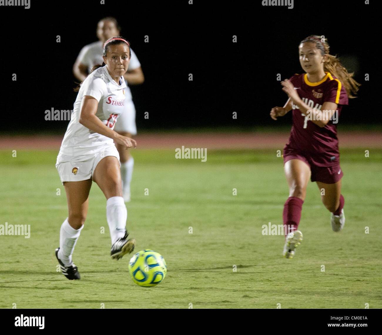 Sept. 7, 2012 Turlock, CA, USA CSU Stanislaus Emily Relles(13