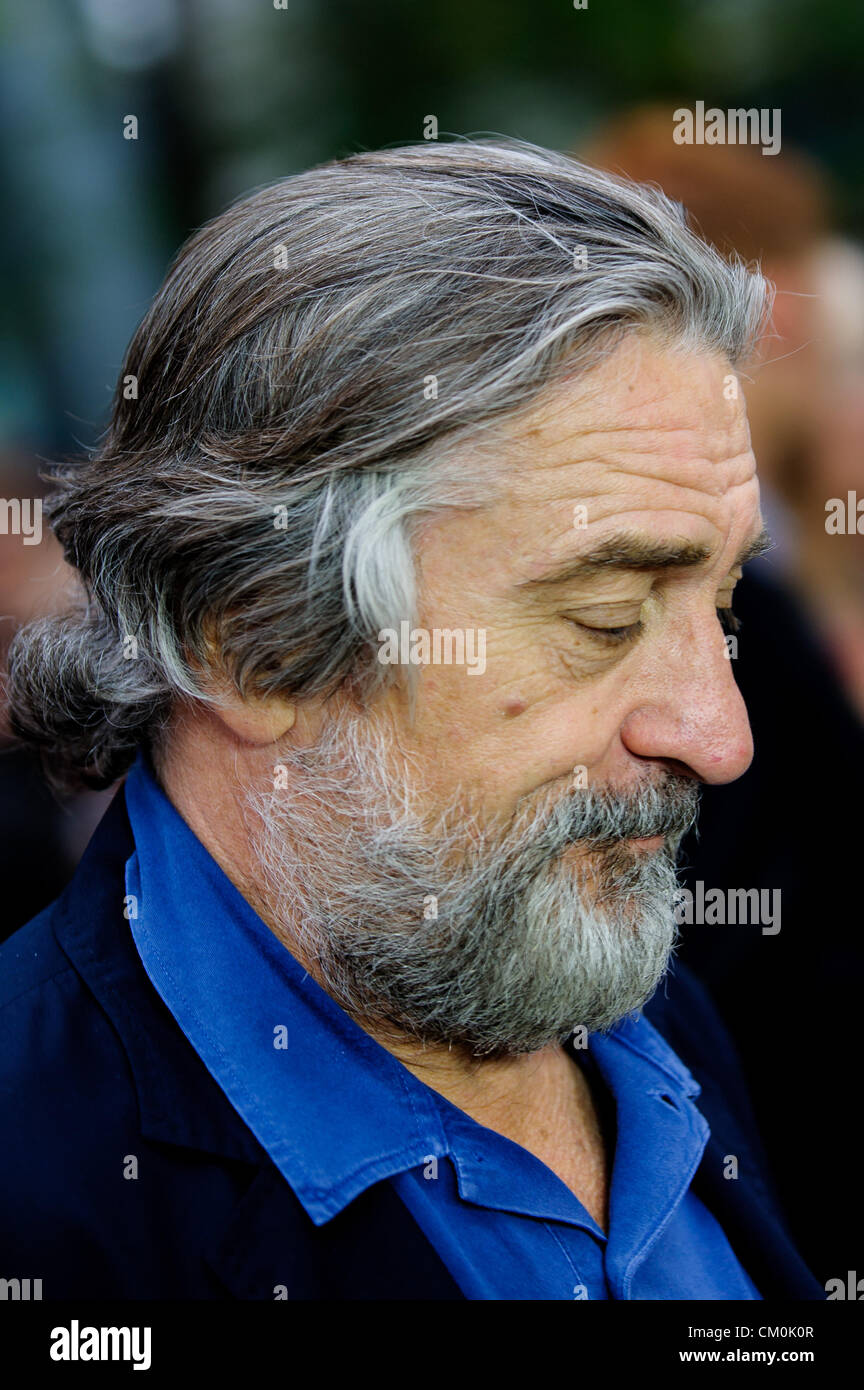 Sept 8 2012 Toronto Ontario Canada Actor Robert De Niro Stock Photo Alamy