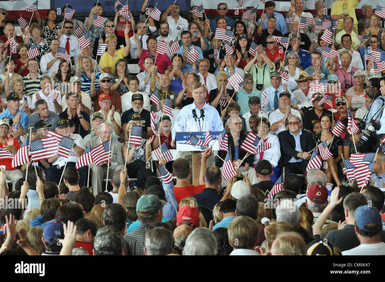 Sept 8, 2012 - Virginia Governor BOB McDONNELL introduces GOP ...