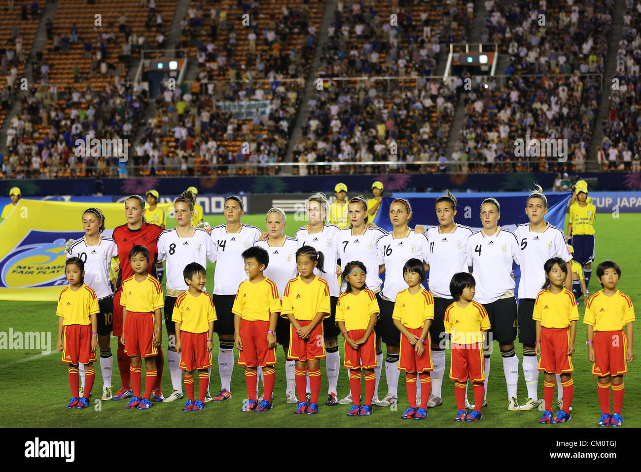 Tokyo, Japan. U20 Women's Germany Team Group (GER), SEPTEMBER 8, 2012