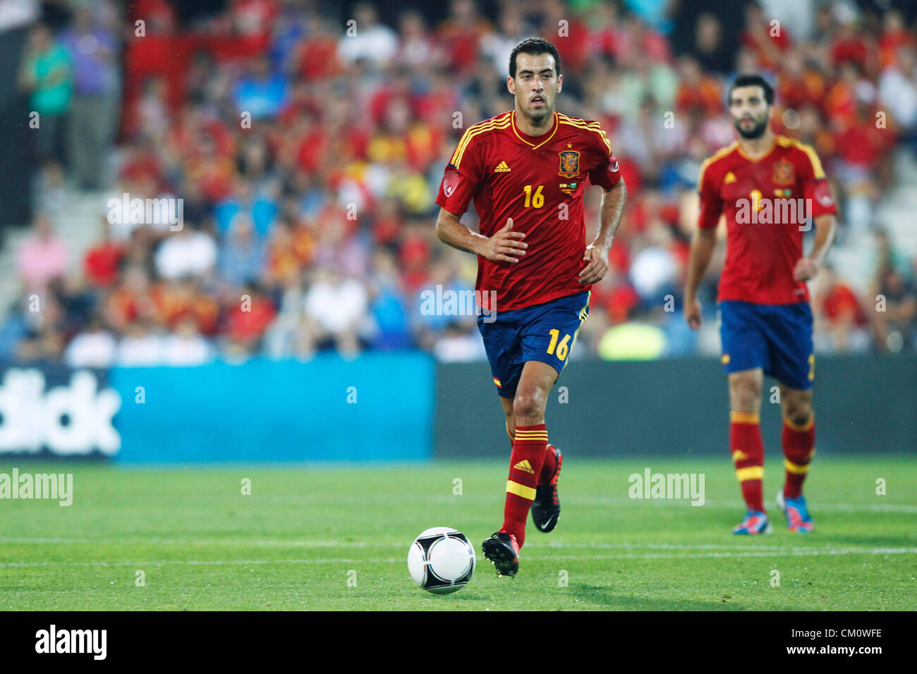 Sergio Busquets (ESP), SEPTEMBER 7, 2012 Football / Soccer