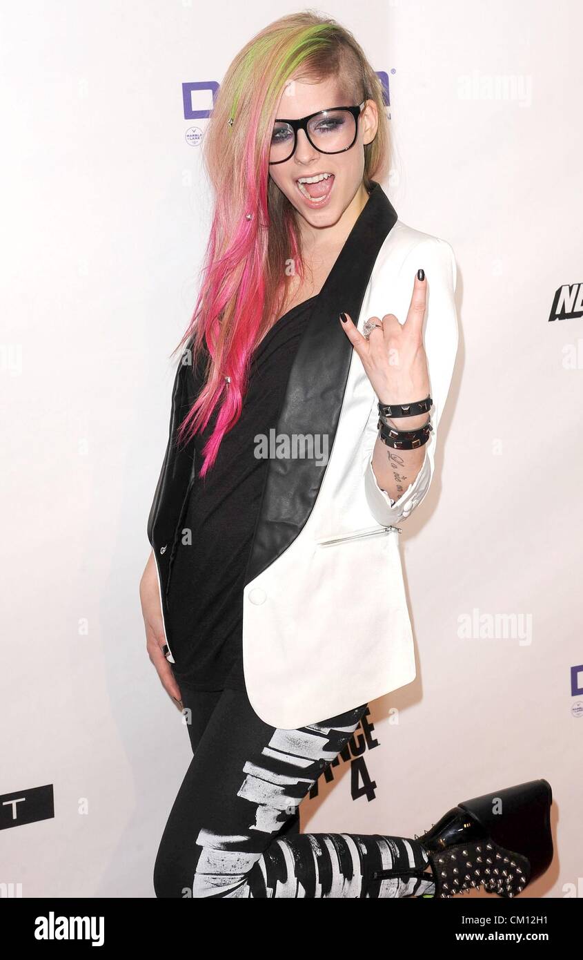 New York Usa 10th September 12 Avril Lavigne In Attendance For Abbey Dawn Spring Summer 13 Collection Runway Fashion Show Metropolitan Pavilion New York Ny September 10 12 Photo By Kristin Callahan Everett Collection