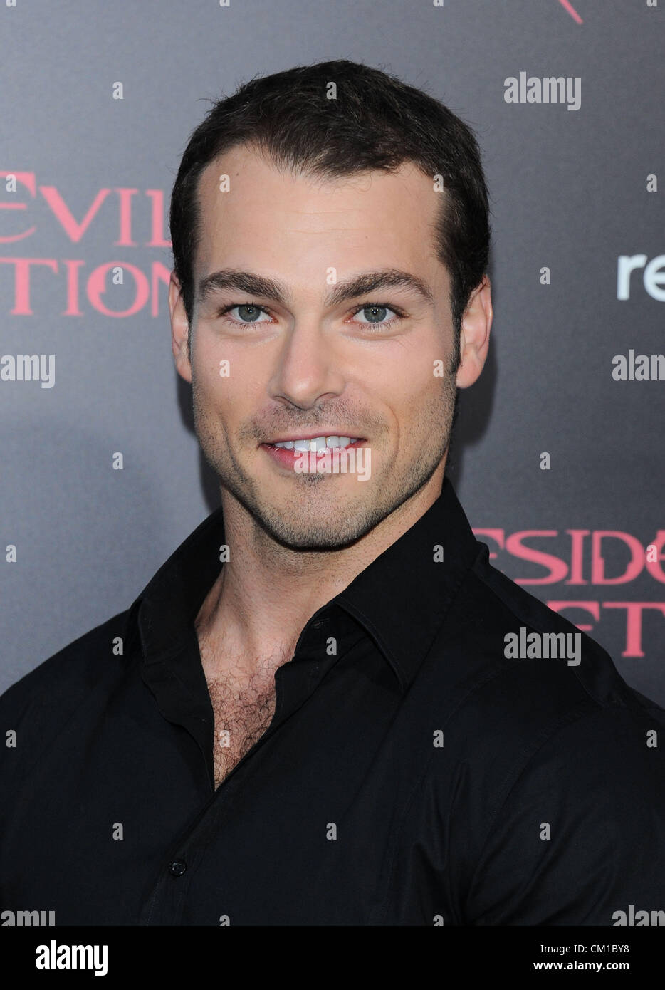 Los Angeles, CA, USA Sept 12th 2012. Shawn Roberts at the film premiere