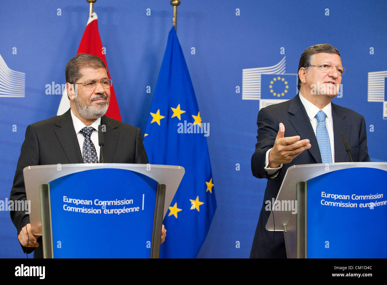Brussels, Belgium. 13th September 2012. European Commission president ...