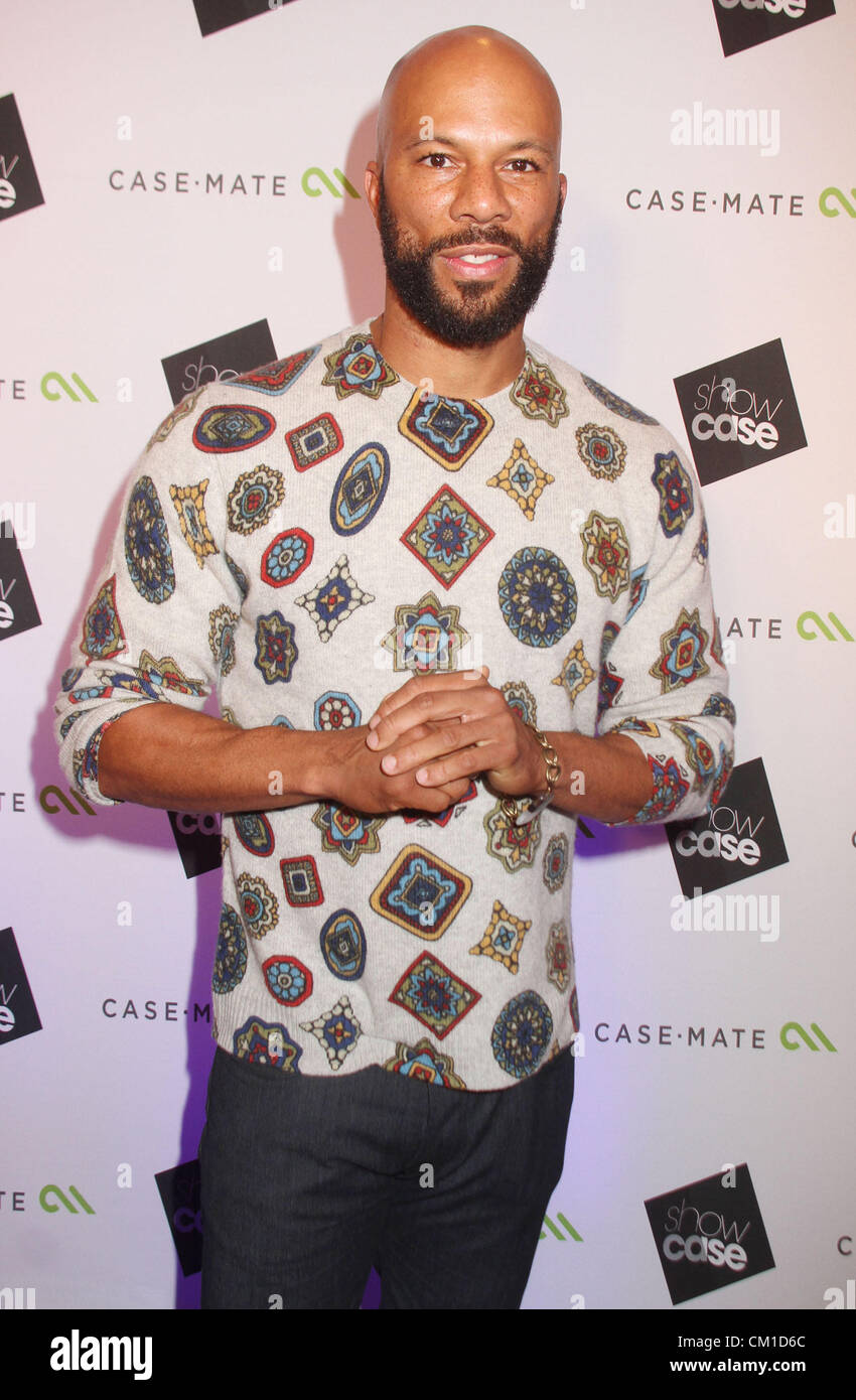Sept. 12, 2012 - New York, New York, U.S. - Rapper COMMON attends the ...