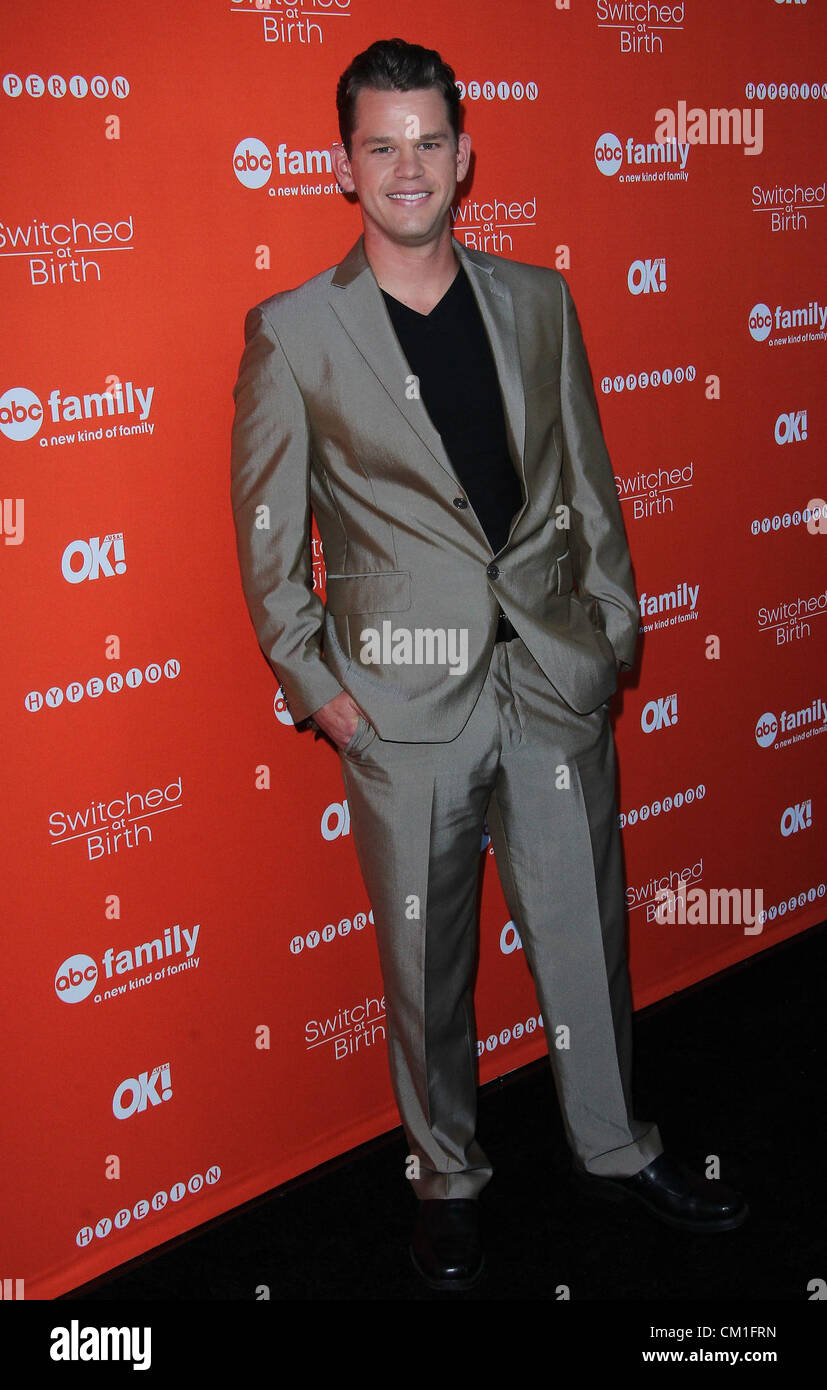 Sept. 13, 2012 Los Angeles, California, U.S. Ryan Lane attends ABC Family's ''Switched at