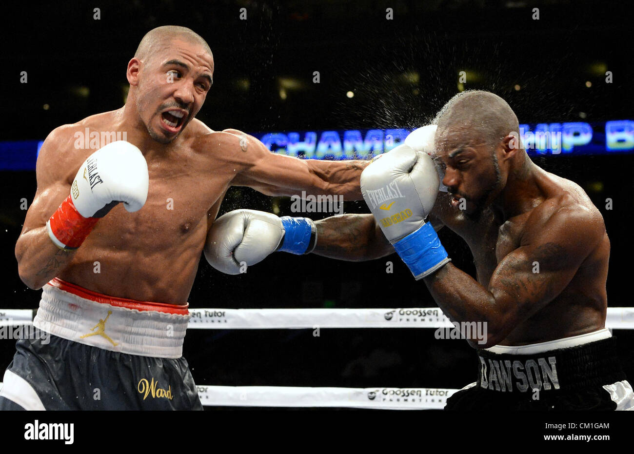 (L-R) Andre Ward, Chad Dawson (USA), SEPTEMBER 8, 2012 - Boxing : Andre ...