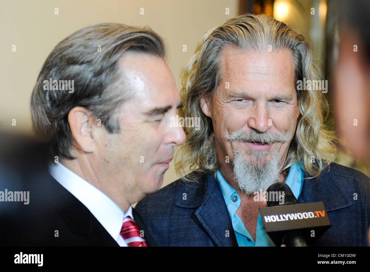 Beau Bridges, Jeff Bridges at arrivals for Theatre West 50th