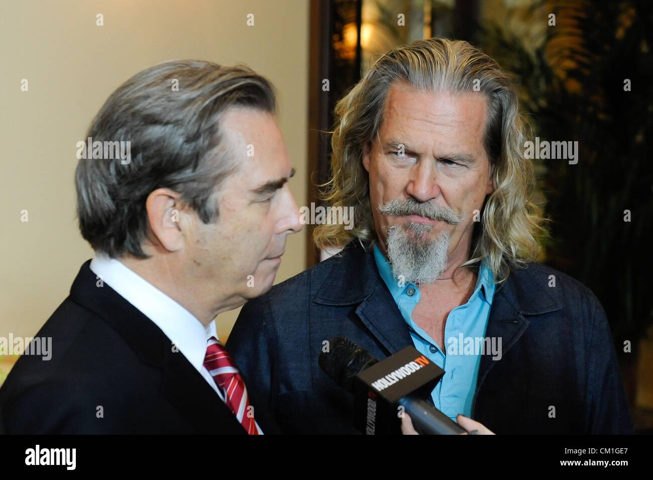 Beau Bridges, Jeff Bridges at arrivals for Theatre West 50th