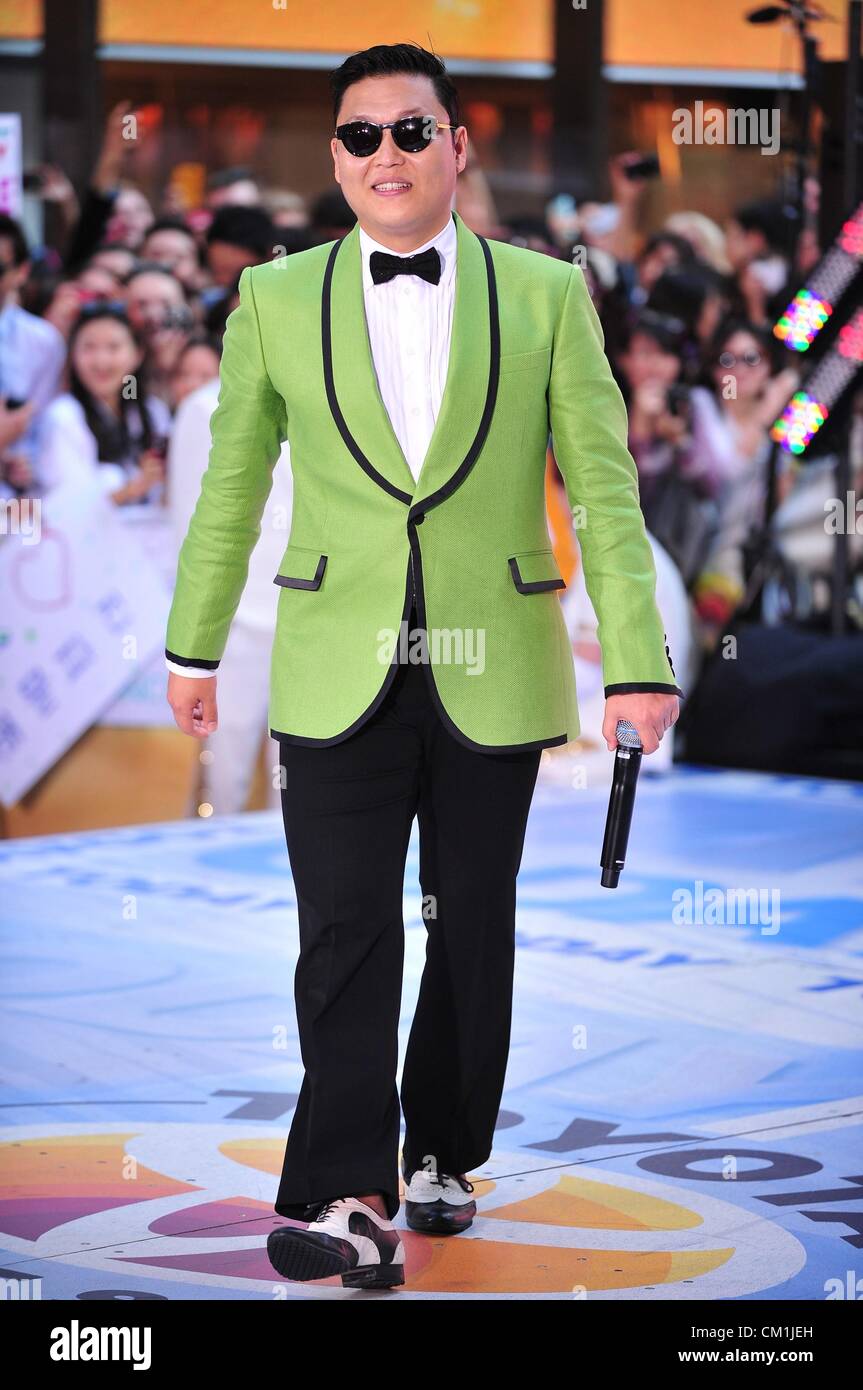 Officialpsy New York, USA. 14th September 2012. Psy at talk show appearance for NBC ...