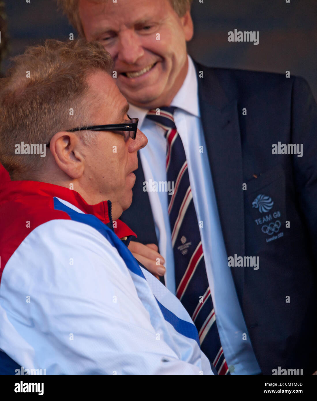 14th September, 2012. Lord Colin Moynihan, Chairman of the British