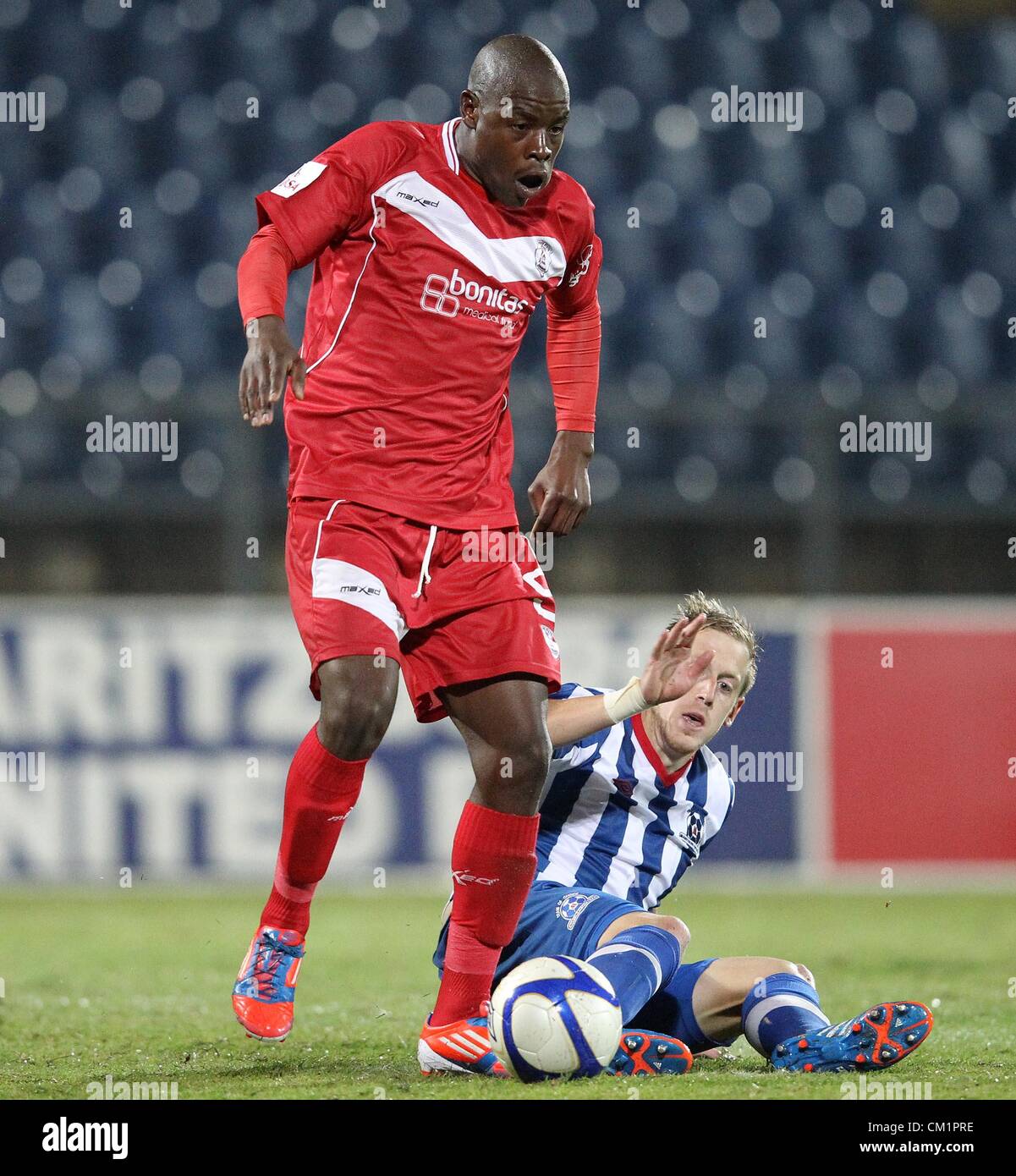 DURBAN, SOUTH AFRICA SEPTEMBER 14,Moeketsi Mvula and Michael Morton