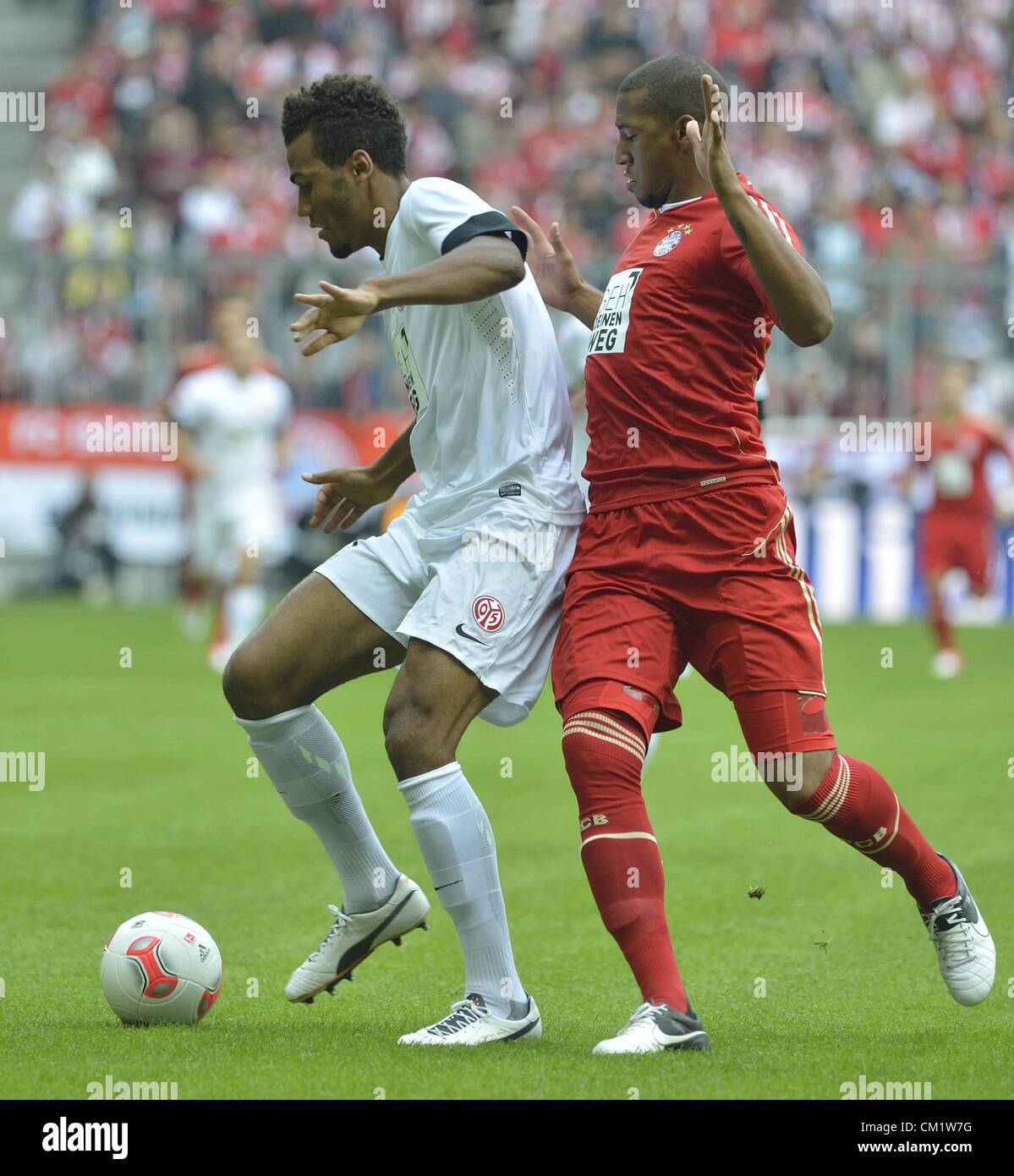 15 09 2012 Munich Germany Munich Versus Fsv Mainz 05 Eric Stock Photo Alamy