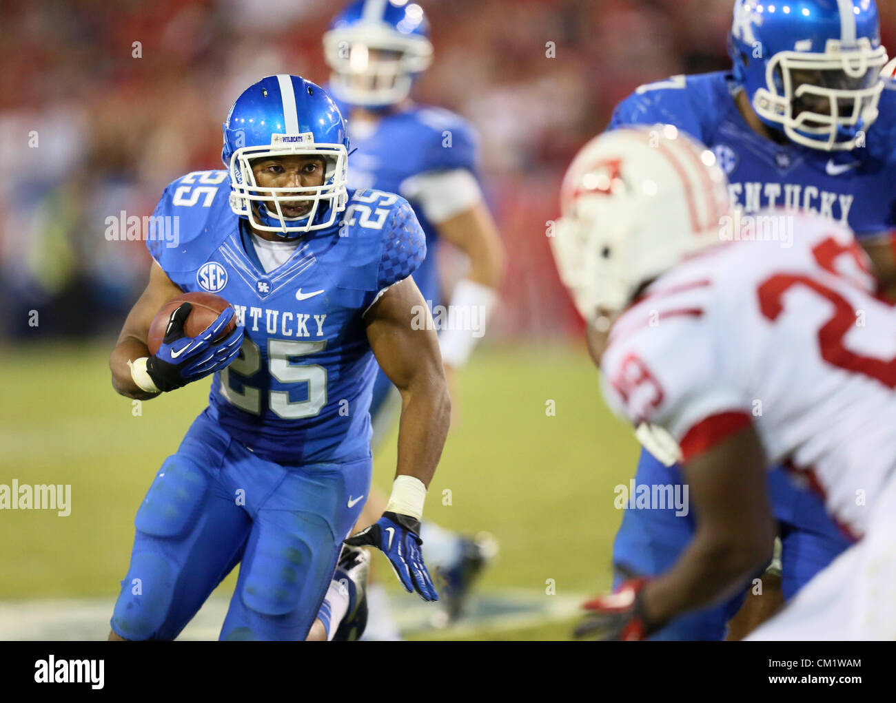 September 15, 2012 Lexington, Kentucky, USA UK tailback JONATHAN
