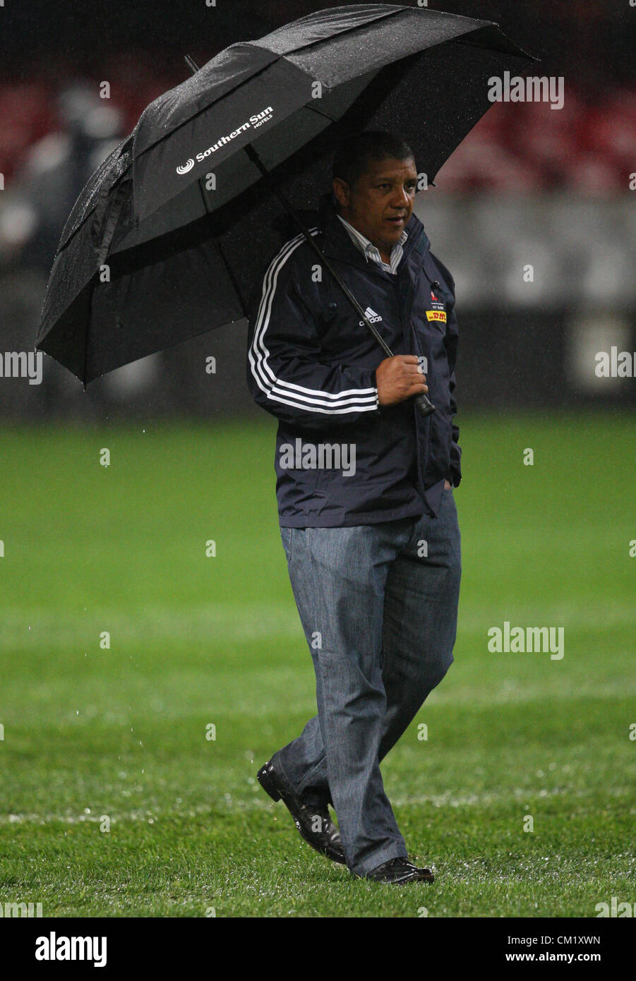 DURBAN, SOUTH AFRICA SEPTEMBER 15, Head coach Allister Coetzee during