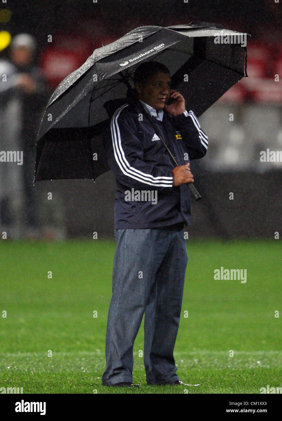 DURBAN, SOUTH AFRICA SEPTEMBER 15, Head coach Allister Coetzee during