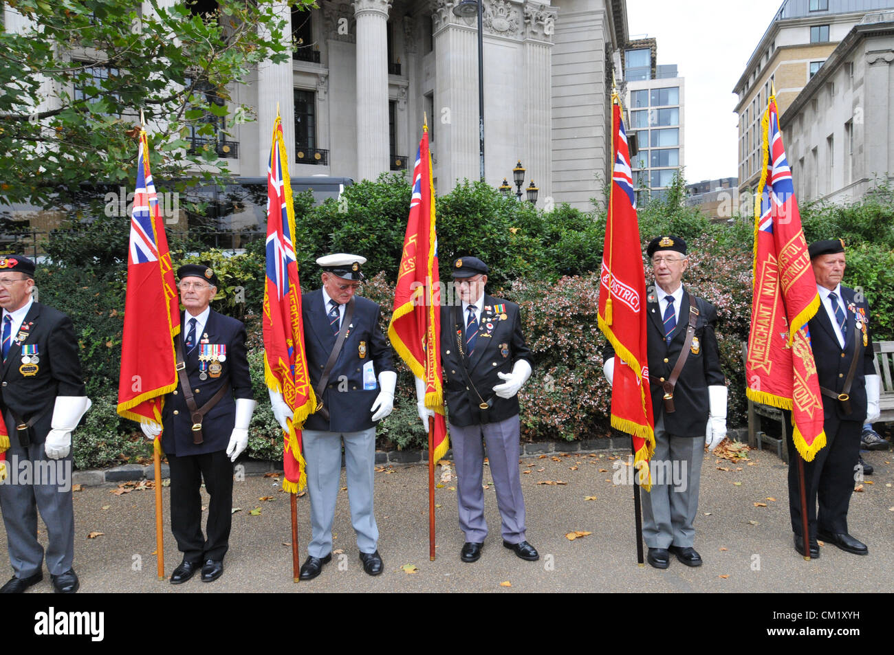 Trinity Square Gardens, London, UK. 16th September 2012. Standard
