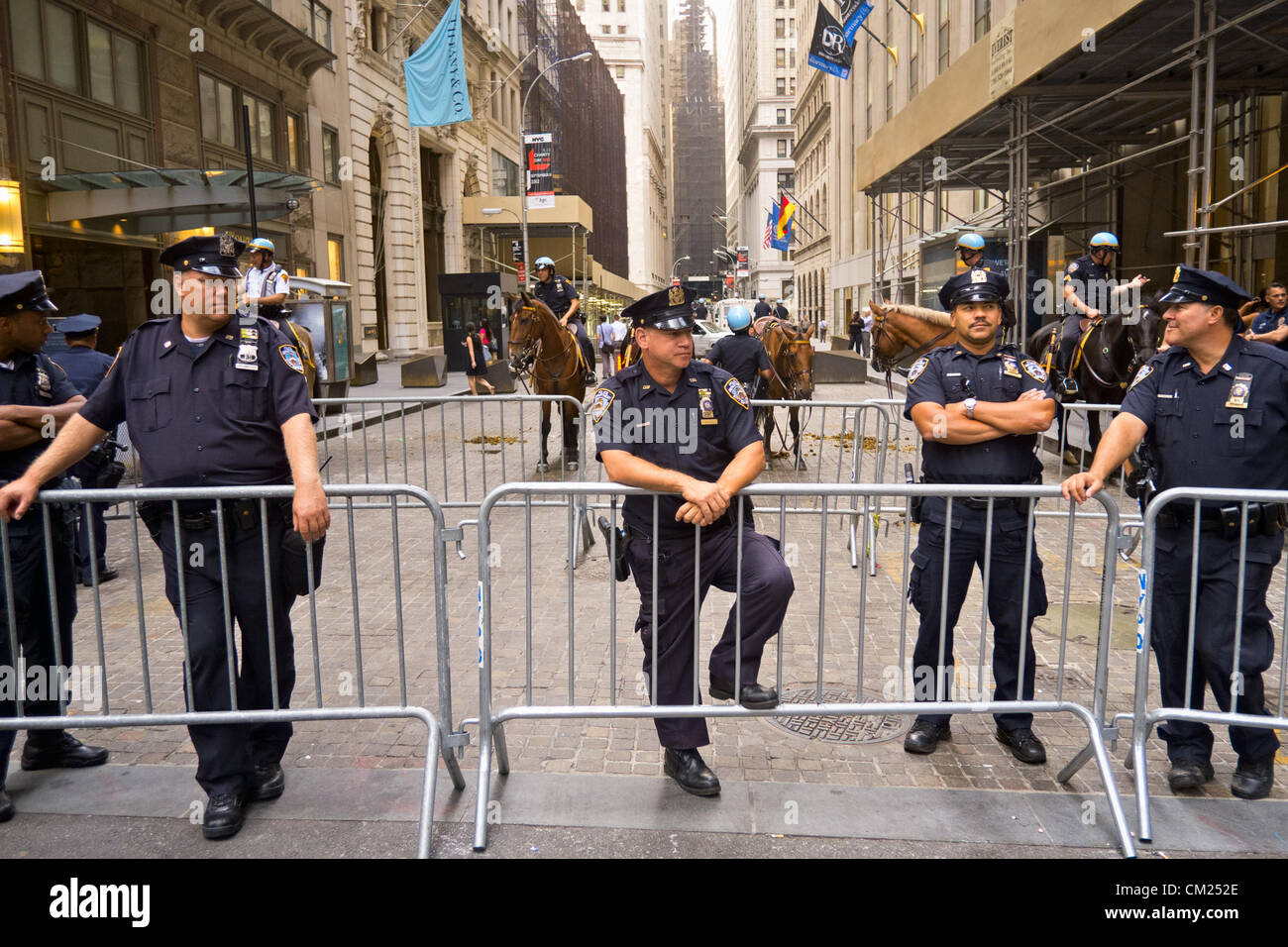 Street barricades hi-res stock photography and images - Alamy