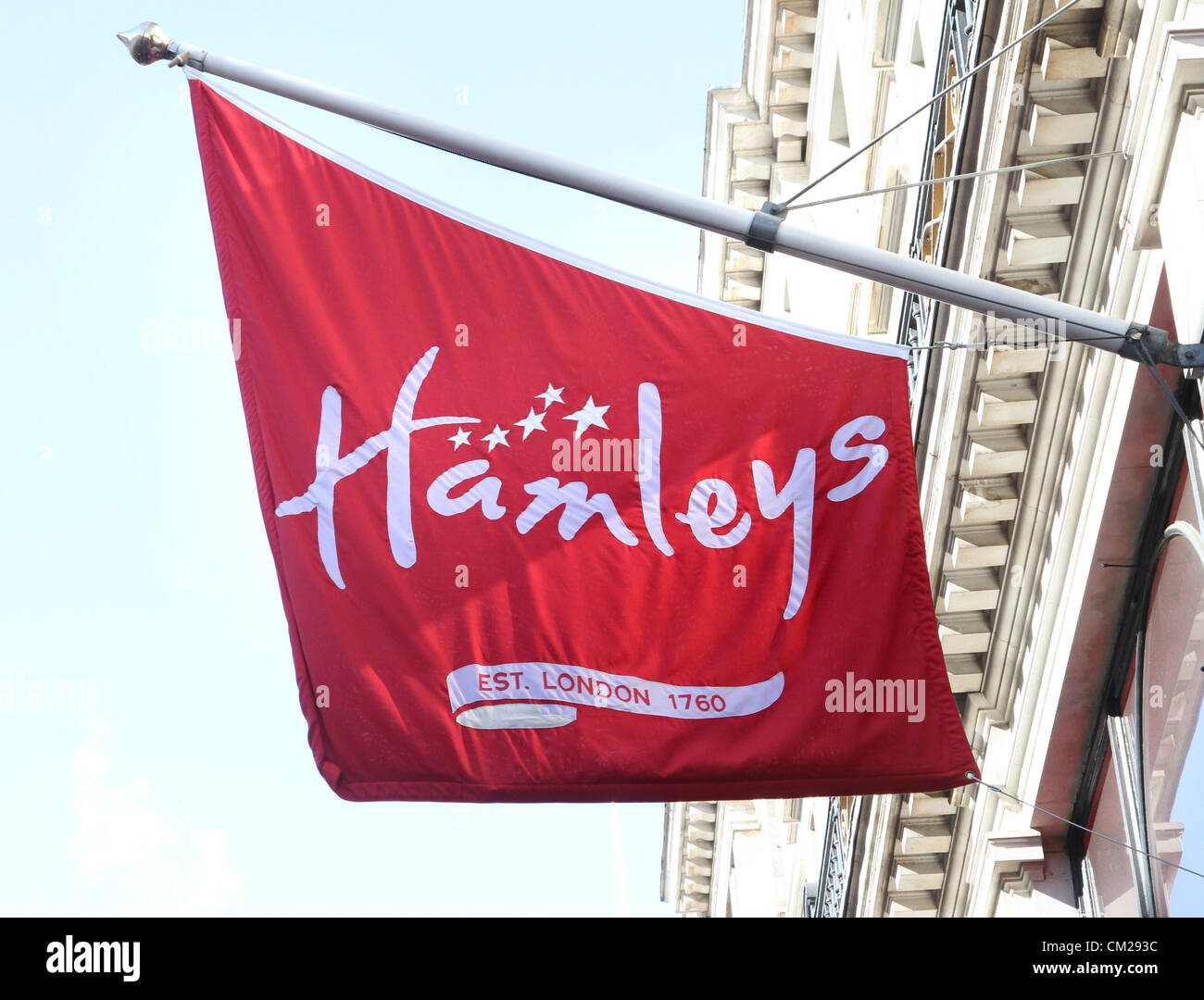 London Hamleys, in London's Regent Street the World's largest toy