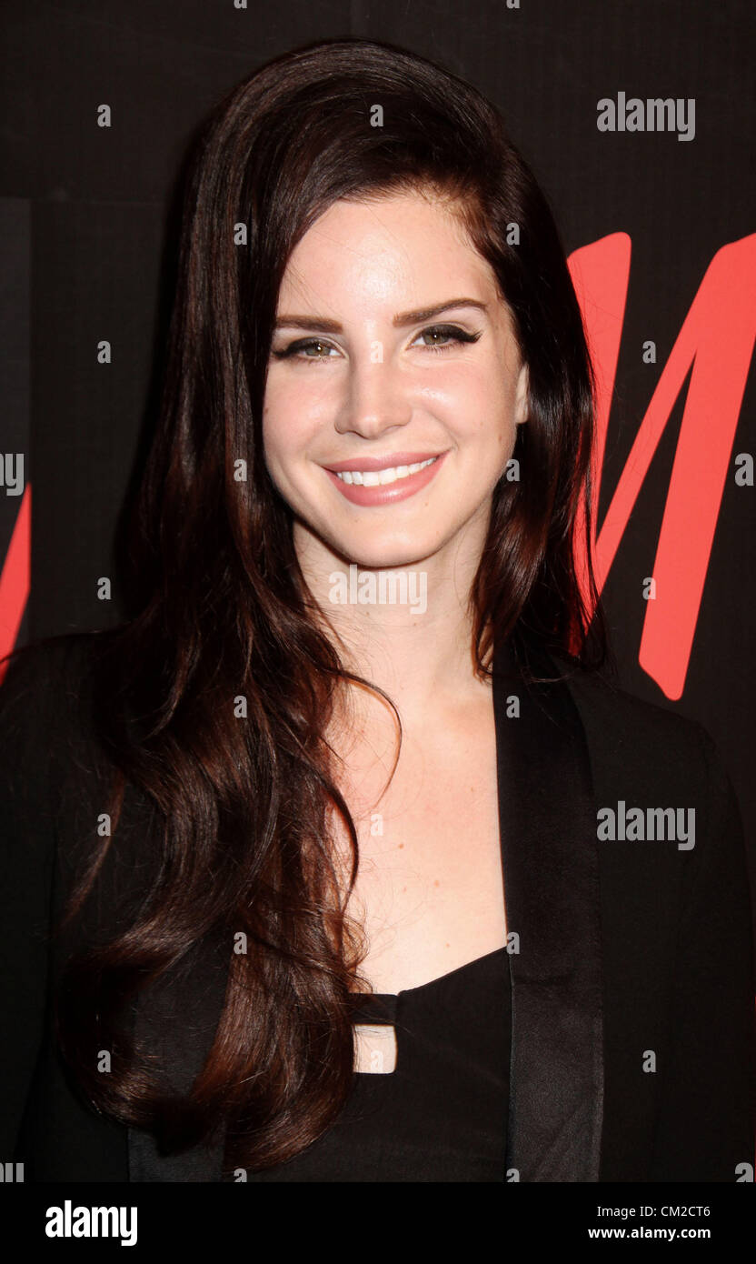 Sept. 19, 2012 - New York, New York, U.S. - Singer LANA DEL REY at the ...