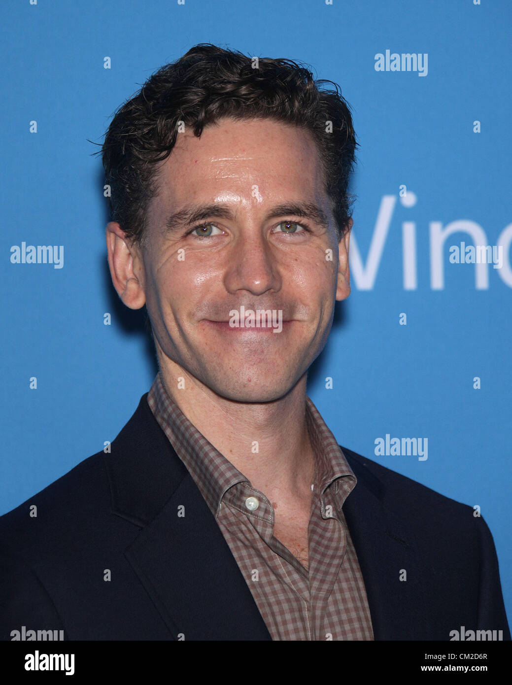 Sept. 18, 2012 - West Hollywood, California, U.S. - BRIAN DIETZEN arrives for the CBS 2012 Fall Premiere Party at Greystone Manor. (Credit Image: © Lisa O'Connor/ZUMAPRESS.com) Stock Photo