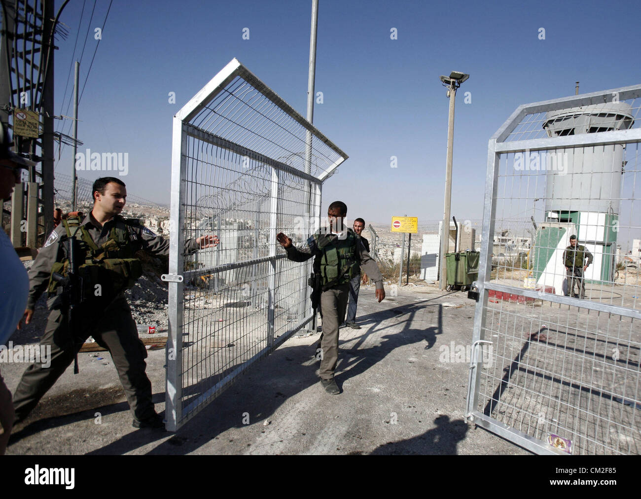Sept. 20, 2012 Jerusalem, Jerusalem, Palestinian Territory Israeli