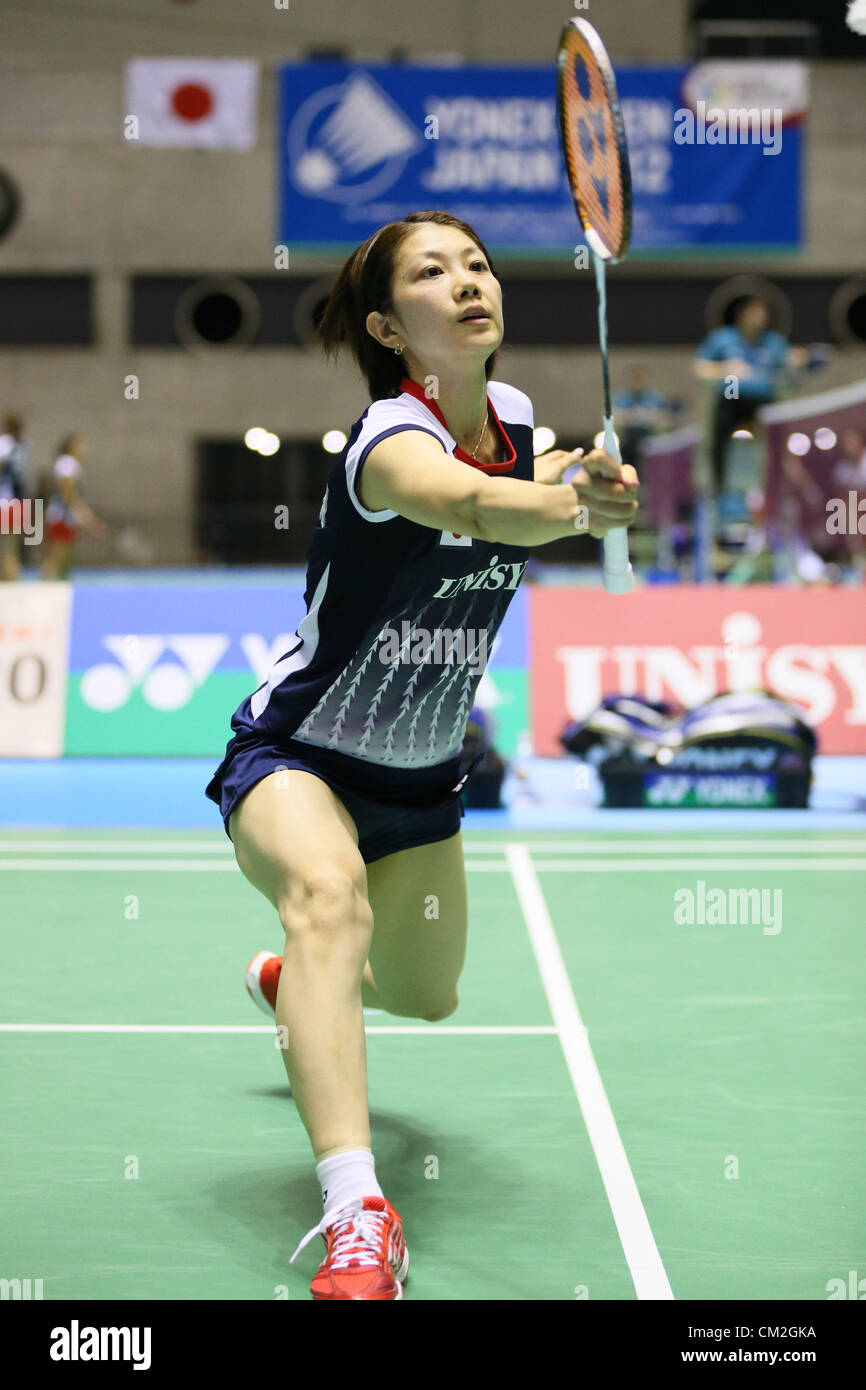 Reiko Shiota (JPN), SEPTEMBER 20, 2012 Badminton Yonex Open Japan