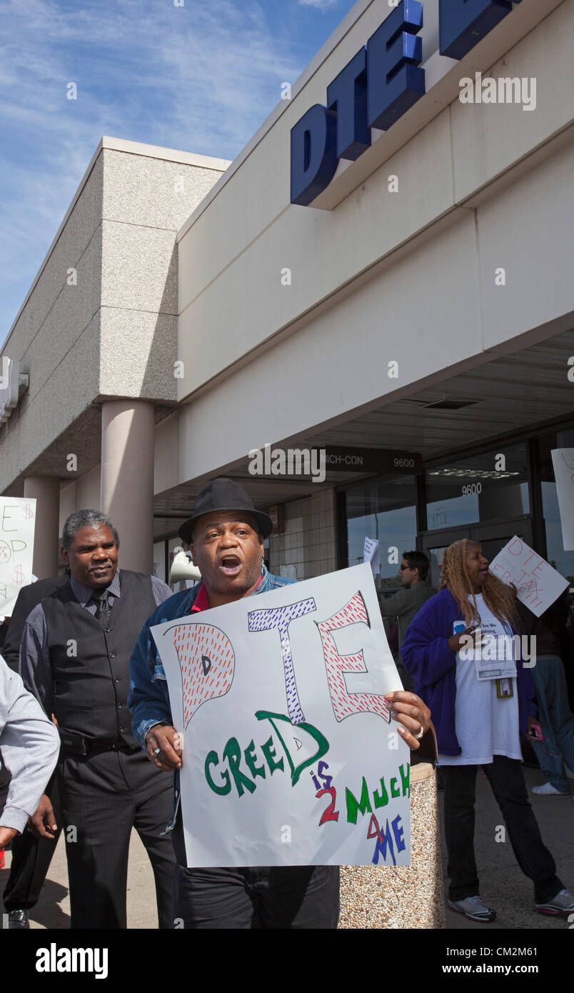 Detroit, Michigan Members of the laborsupported Good Jobs Now rally