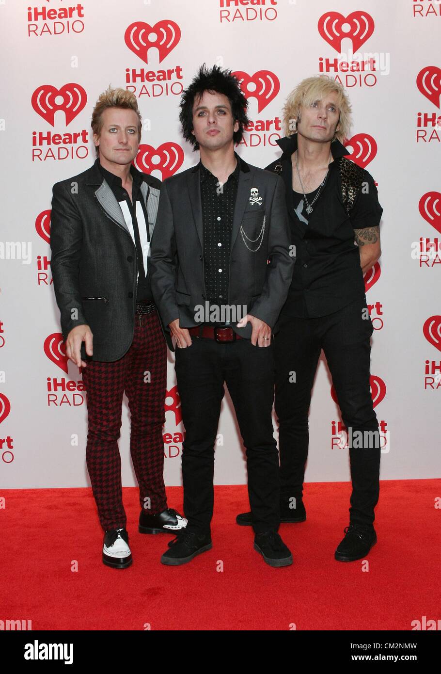 Tre Cool, Billie Joe Armstrong, Mike Dirnt of Green Day in attendance