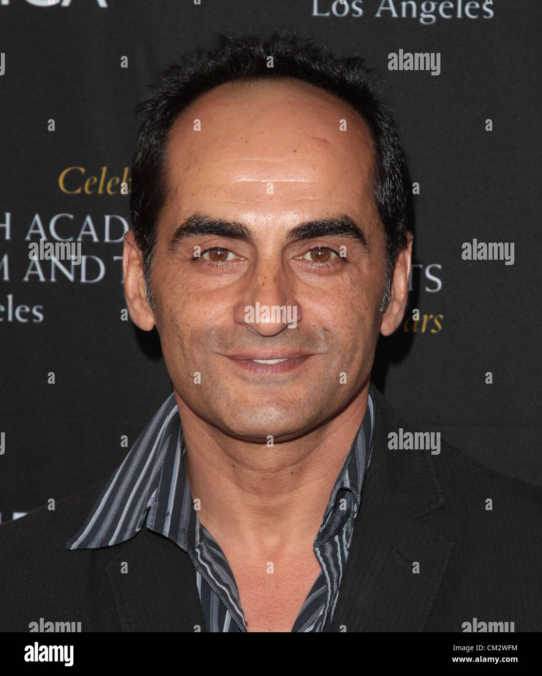 NAVID NEGAHBAN 2012 BAFTA TV TEA PARTY LOS ANGELES CALIFORNIA USA 22 September 2012 Stock Photo