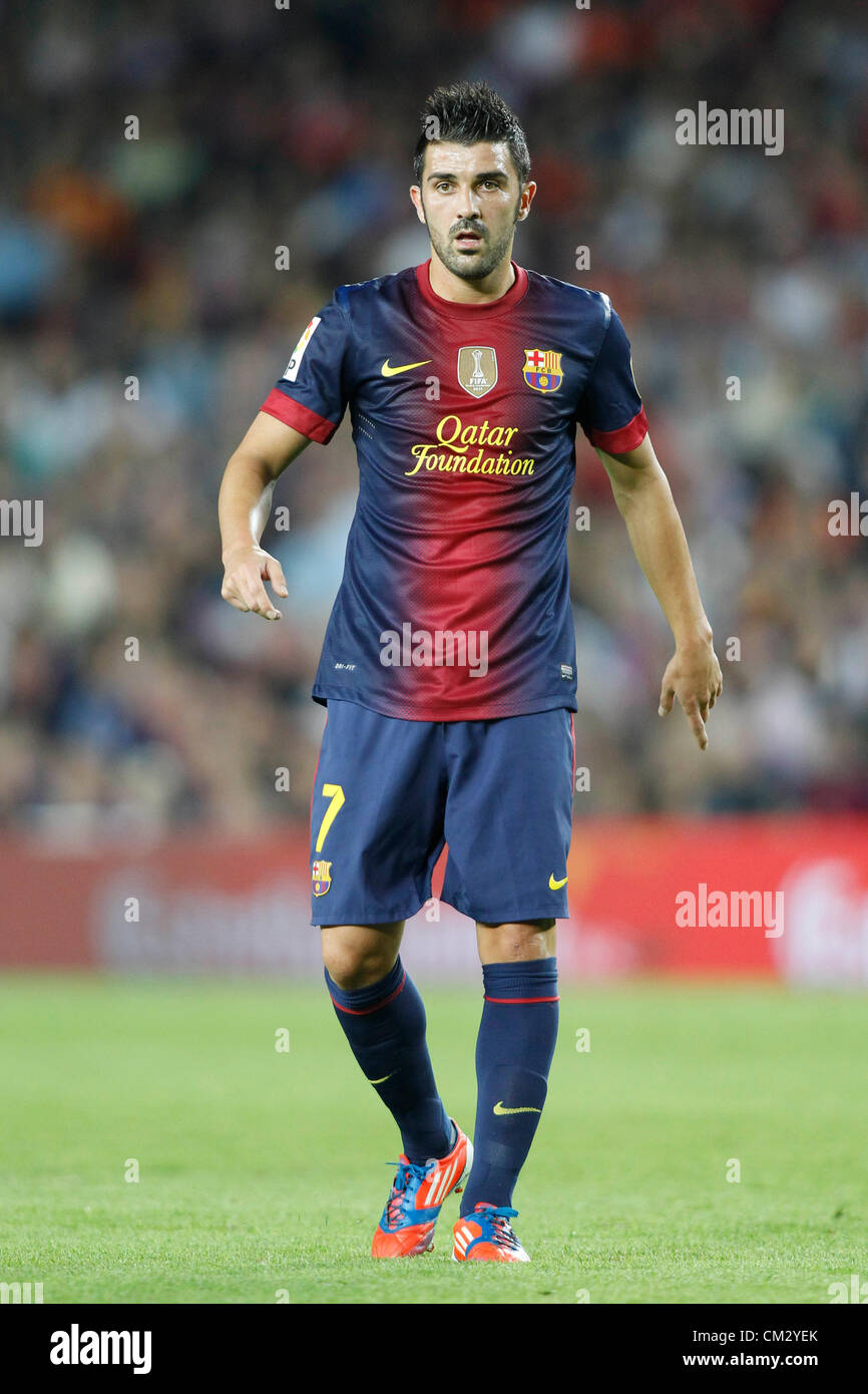 David Villa Barcelona High Resolution Stock Photography And Images Alamy