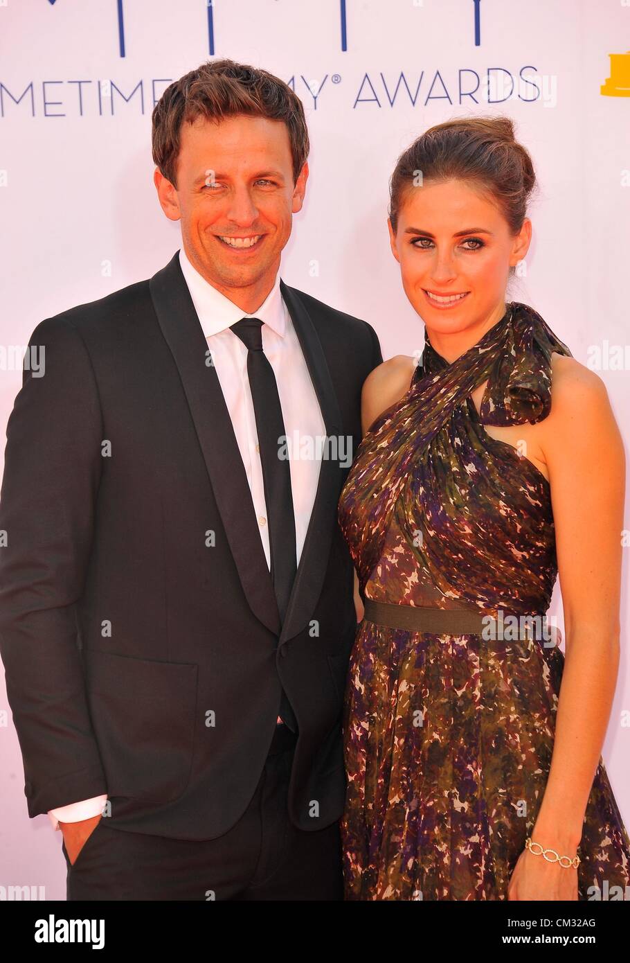 Sept. 23, 2012 - Los Angeles, California, U.S. - Seth Myers .The 64th