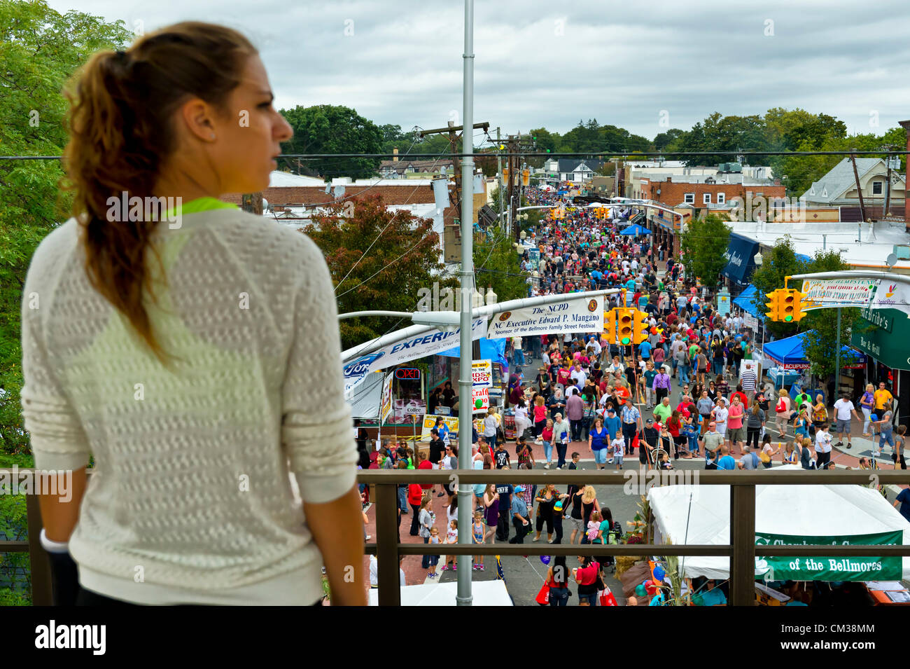 Sept. 22, 2012 Bellmore, New York U.S. View from above of the 26th