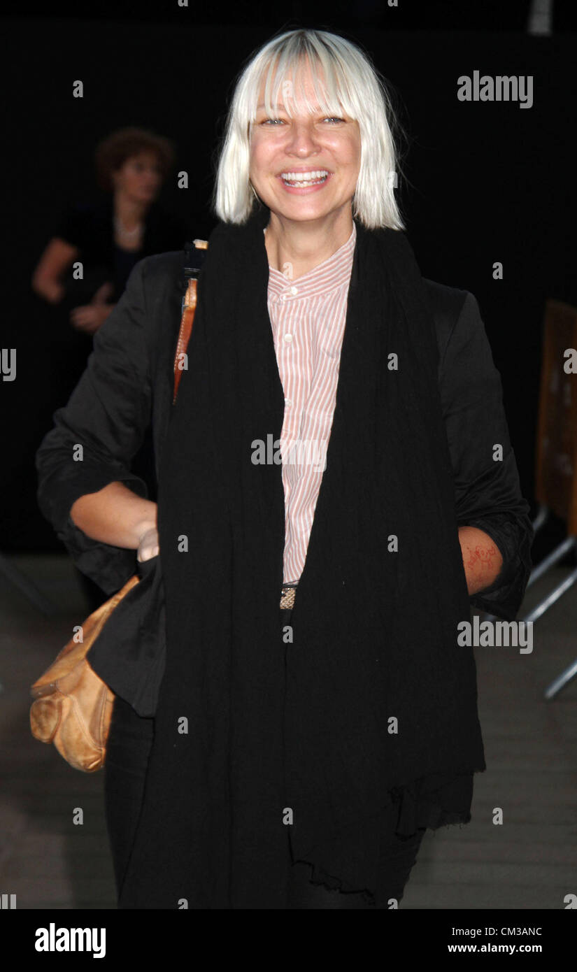 Sept 24 2012 New York New York Us Australian Singer Sia Attends The Metropolitan Opera 7350