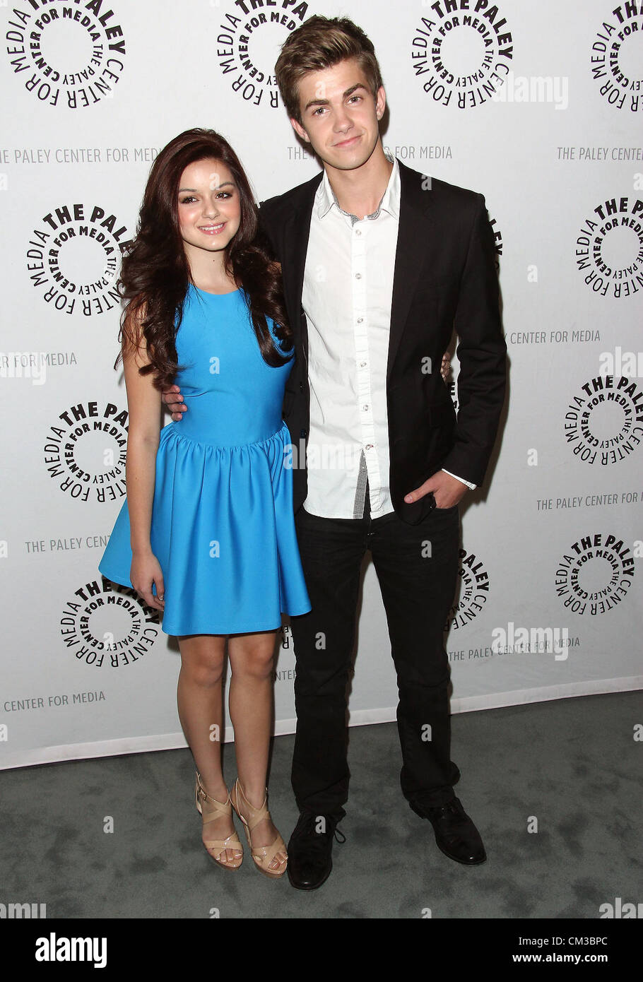 Ariel winter and cameron palatas hires stock photography and images