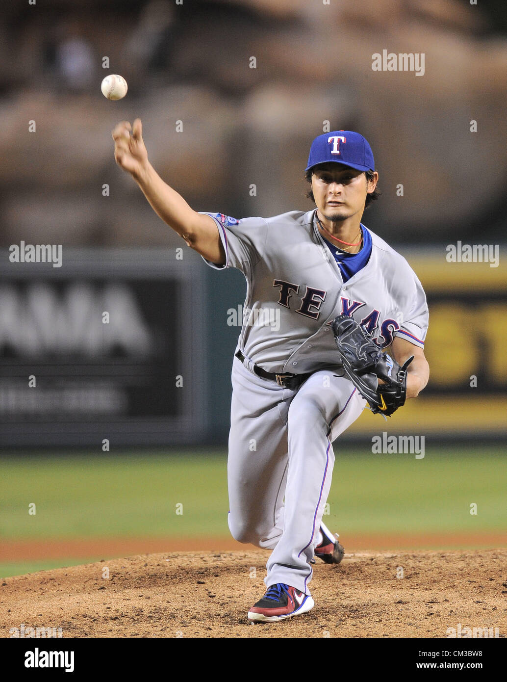 Yu Darvish (Rangers), SEPTEMBER 20, 2012 - MLB : Yu Darvish of the ...