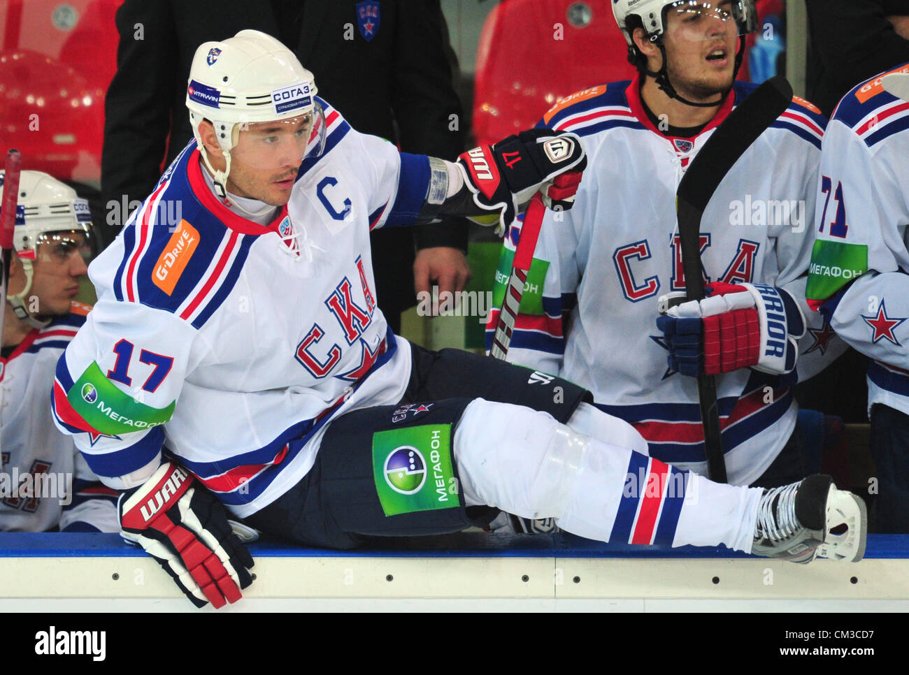 Oct. 3, 2012 - Moscow, Russia - Alex Ovechkin plays in KHL during