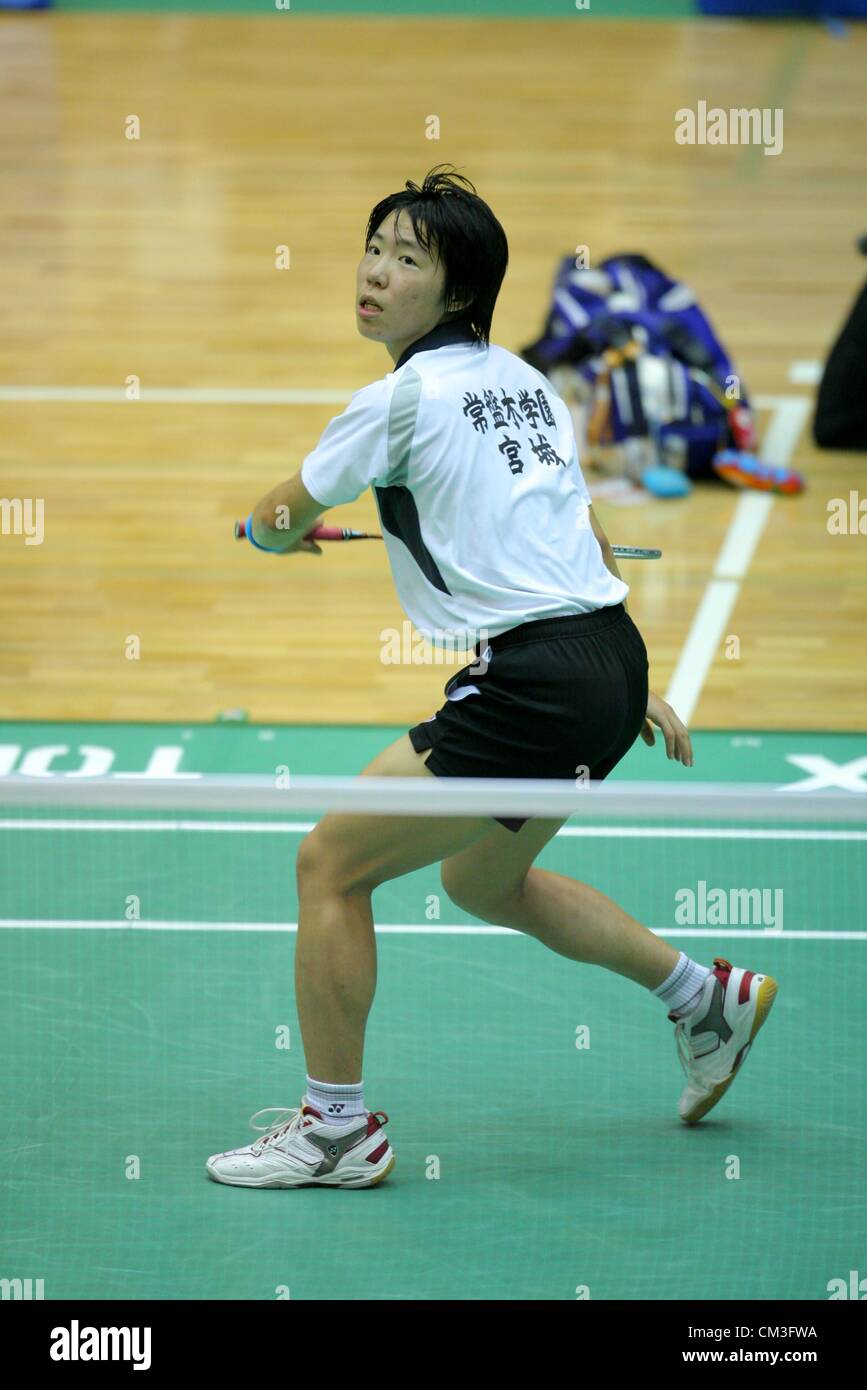 Sayaka Sato (Tokiwagi Gakuen), AUGUST 2, 2008 Badminton 2008 All