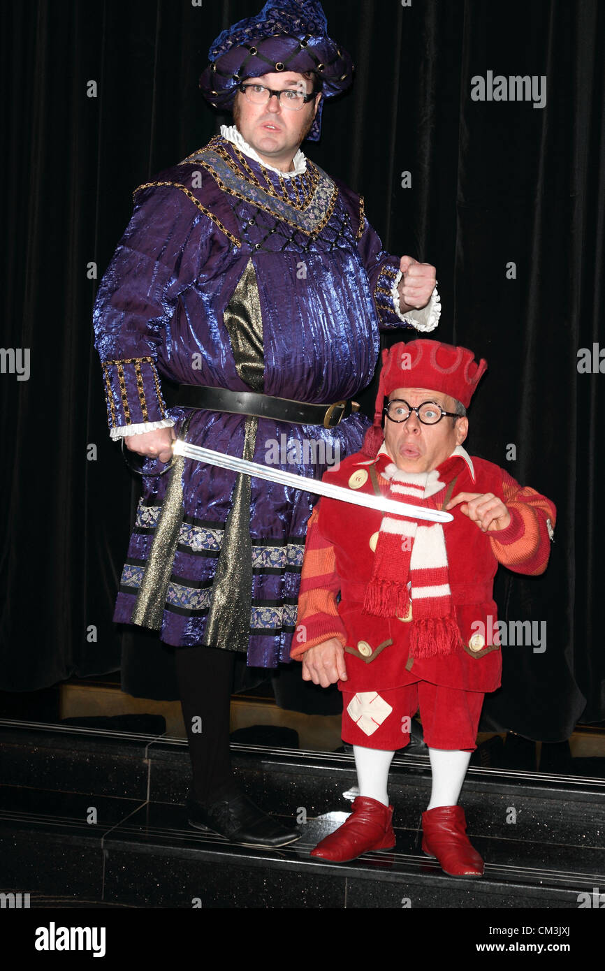 Warwick Davis and Jarred Christmas star in 'Snow White and the Seven