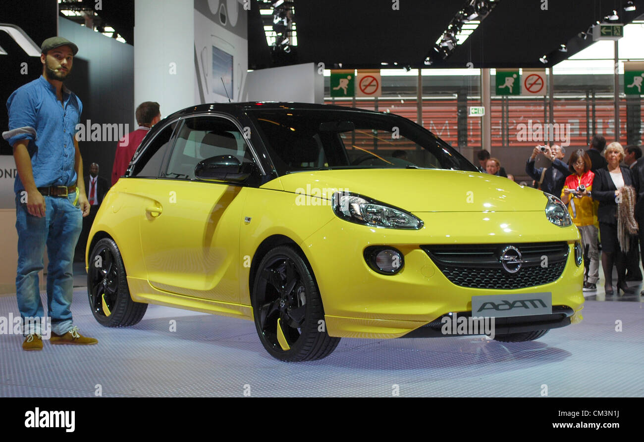 Opel Adam premieres at Paris motor show