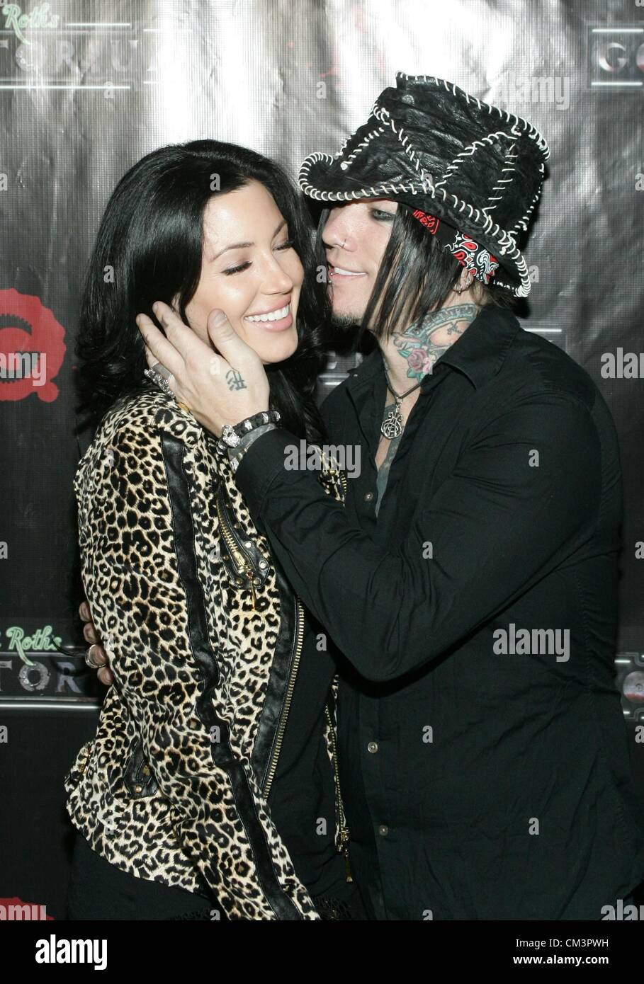Dorothy Valentine, DJ Ashba at arrivals for Eli Roth Unveils GORETORIUM